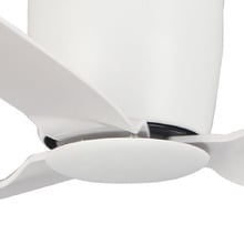Claro 132cm DC White Low Profile Ceiling Fan with Remote Control